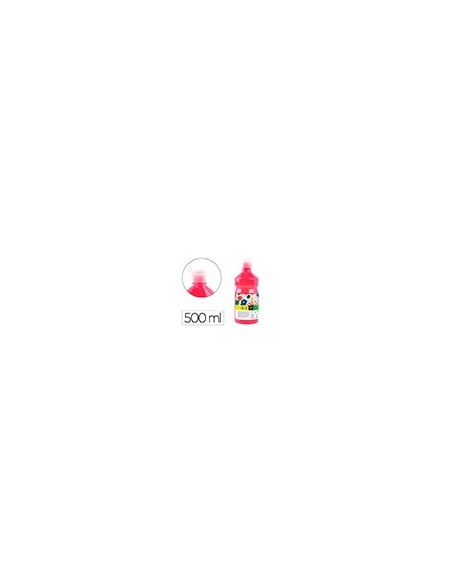 TEMPERA ESCOLAR LIDERPAPEL 500 ML FUCSIA