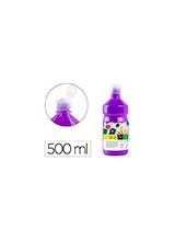 TEMPERA ESCOLAR LIDERPAPEL 500 ML VIOLETA 2