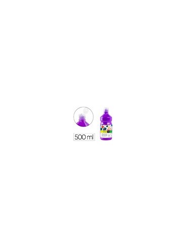 TEMPERA ESCOLAR LIDERPAPEL 500 ML VIOLETA