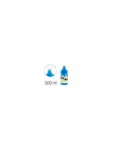 TEMPERA ESCOLAR LIDERPAPEL 500 ML AZUL