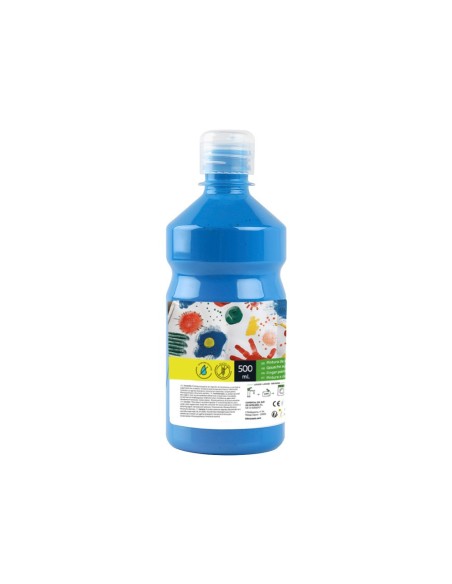 TEMPERA ESCOLAR LIDERPAPEL 500 ML AZUL