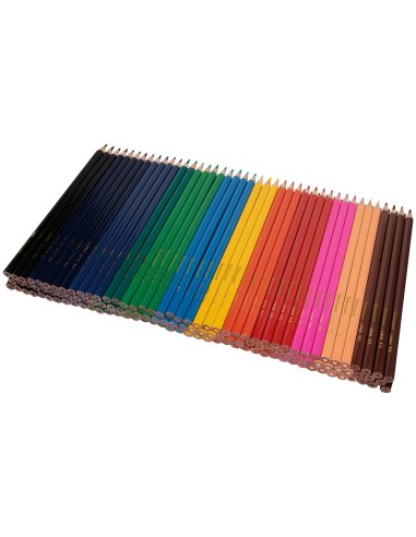 LAPICES COLORES SCHOOL PACK 144 UD.12 COLORES X 12 UDS.
