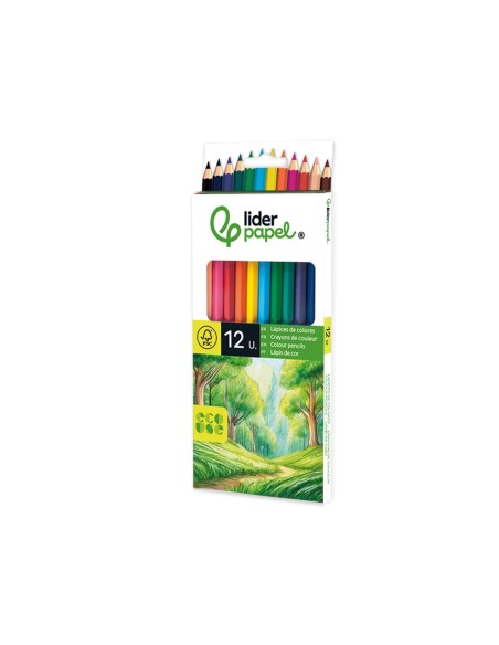 LAPICES  ECOUSE CAJA 12 UD.SURT.CERTIFICADO FSC