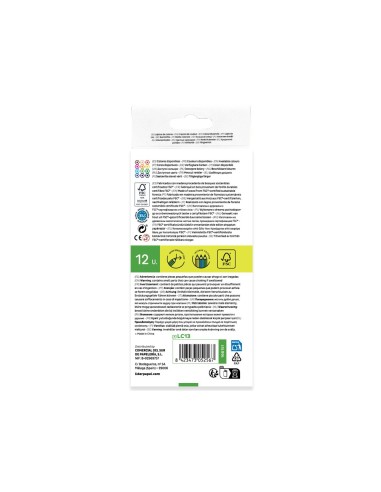 LAPICES  ECOUSE CAJA 12 UD.SURT.CERTIFICADO FSC