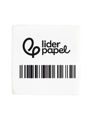 GOMA LIDERPAPEL LAPIZ FORMA CUADRADA