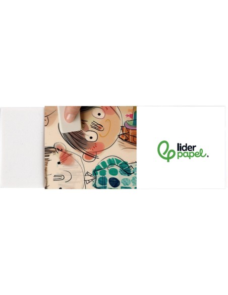 GOMA LIDERPAPEL BLANCA UNIDAD