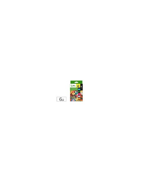 TEMPERA SOLIDA BARRAESCOLAR 10GR.CAJA 6 SURT.