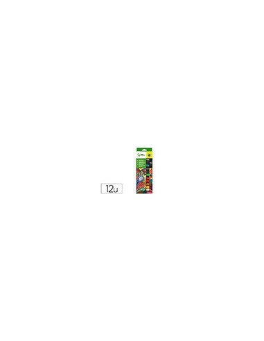 TEMPERA SOLIDA BARRAESCOLAR 10GR.CAJA 12 SURT.