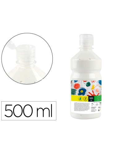 TEMPERA ESCOLAR LIDERPAPEL 500 ML BLANCO
