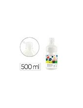 TEMPERA ESCOLAR LIDERPAPEL 500 ML BLANCO 2