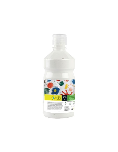 TEMPERA ESCOLAR LIDERPAPEL 500 ML BLANCO