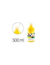 TEMPERA ESCOLAR LIDERPAPEL 500 ML AMARILLO 2