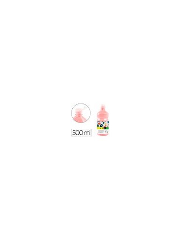 TEMPERA ESCOLAR LIDERPAPEL 500 ML ROSA