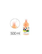 TEMPERA ESCOLAR LIDERPAPEL 500 ML CARNE 2