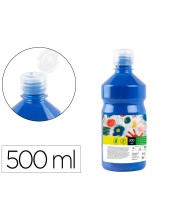 TEMPERA ESCOLAR LIDERPAPEL 500 ML AZUL MARINO