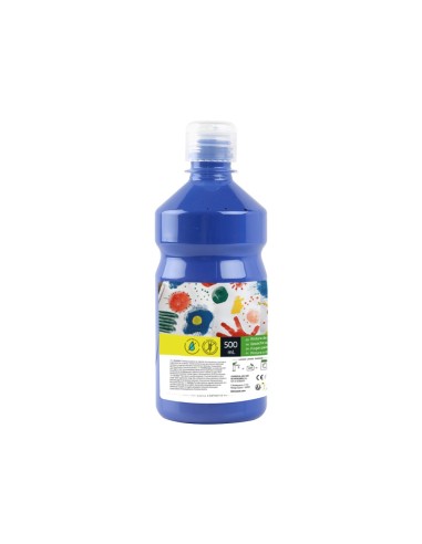 TEMPERA ESCOLAR LIDERPAPEL 500 ML AZUL MARINO