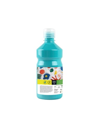 TEMPERA ESCOLAR LIDERPAPEL 500 ML TURQUESA