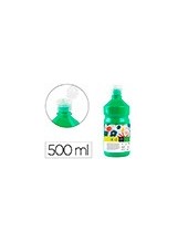 TEMPERA ESCOLAR LIDERPAPEL 500 ML VERDE 2