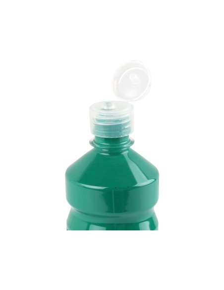 TEMPERA ESCOLAR LIDERPAPEL 500 ML VERDE OSCURO