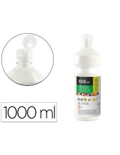 TEMPERA ESCOLAR LIDERPAPEL 1000 ML BLANCO