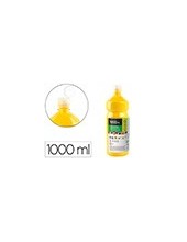 TEMPERA ESCOLAR LIDERPAPEL 1000 ML AMARILLO 2