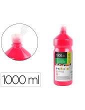 TEMPERA ESCOLAR LIDERPAPEL 1000 ML FUCSIA