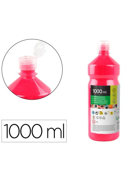 TEMPERA ESCOLAR LIDERPAPEL 1000 ML FUCSIA