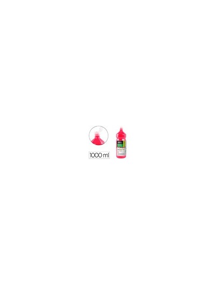 TEMPERA ESCOLAR LIDERPAPEL 1000 ML FUCSIA
