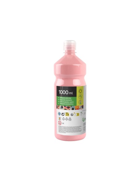 TEMPERA ESCOLAR LIDERPAPEL 1000 ML ROSA