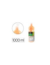 TEMPERA ESCOLAR LIDERPAPEL 1000 ML CARNE 2