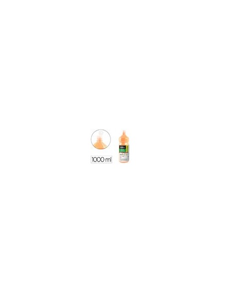 TEMPERA ESCOLAR LIDERPAPEL 1000 ML CARNE