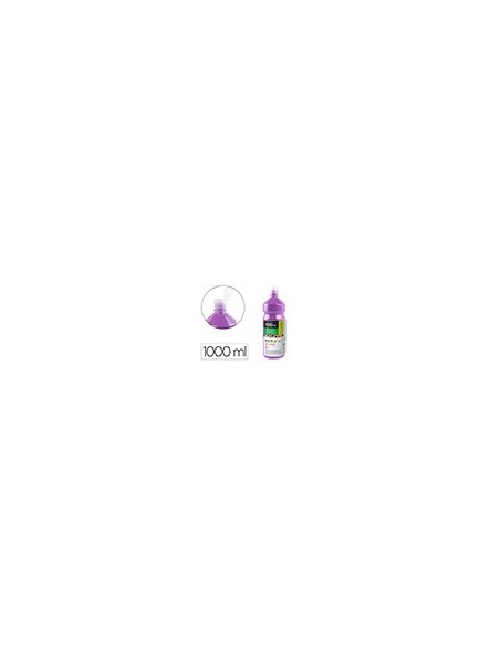 TEMPERA ESCOLAR LIDERPAPEL 1000 ML LILA