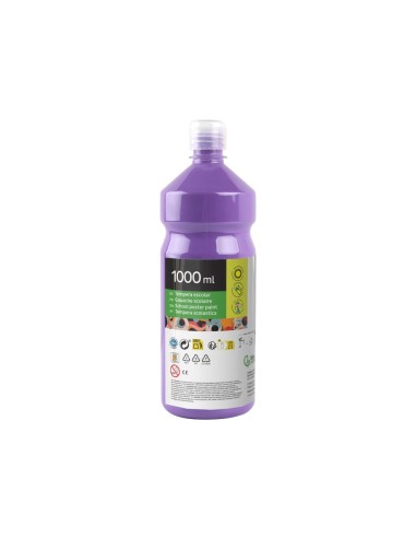TEMPERA ESCOLAR LIDERPAPEL 1000 ML LILA