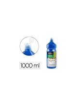 TEMPERA ESCOLAR LIDERPAPEL 1000 ML AZUL MARINO 2