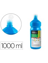 TEMPERA ESCOLAR LIDERPAPEL 1000 ML AZUL