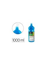 TEMPERA ESCOLAR LIDERPAPEL 1000 ML AZUL 2