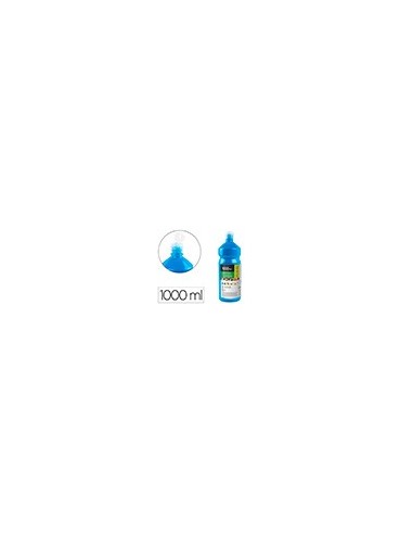 TEMPERA ESCOLAR LIDERPAPEL 1000 ML AZUL
