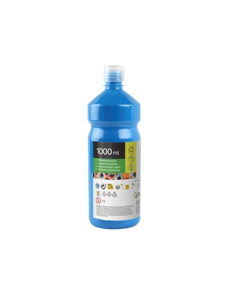 TEMPERA ESCOLAR LIDERPAPEL 1000 ML AZUL