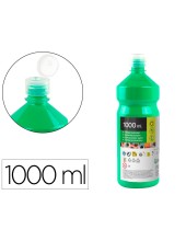 TEMPERA ESCOLAR LIDERPAPEL 1000 ML VERDE