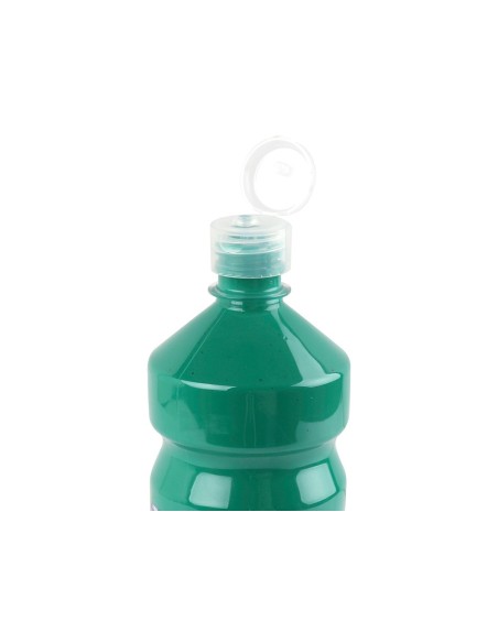 TEMPERA ESCOLAR LIDERPAPEL 1000 ML VERDE OSCURO