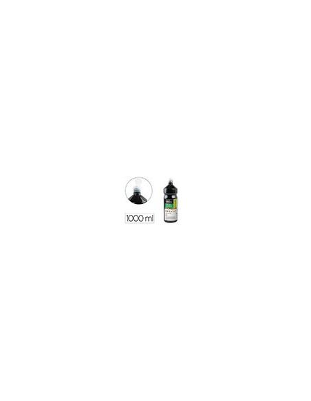 TEMPERA ESCOLAR LIDERPAPEL 1000 ML NEGRO