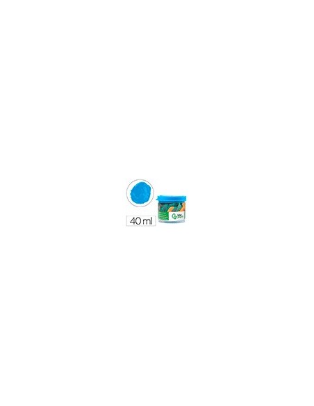 TEMPERA LIDERPAPEL ESCOLAR 40 ML AZUL
