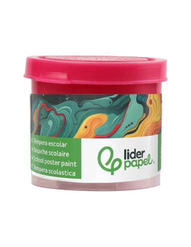 TEMPERA LIDERPAPEL ESCOLAR 40 ML MAGENTA