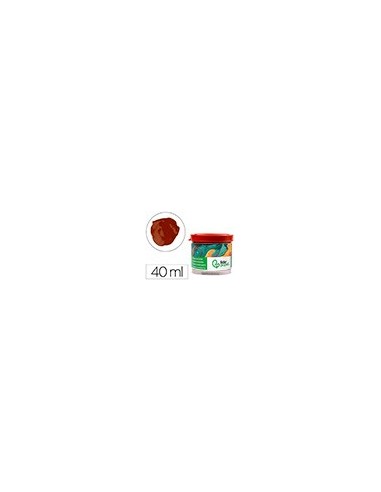 TEMPERA LIDERPAPEL ESCOLAR 40 ML MARRON