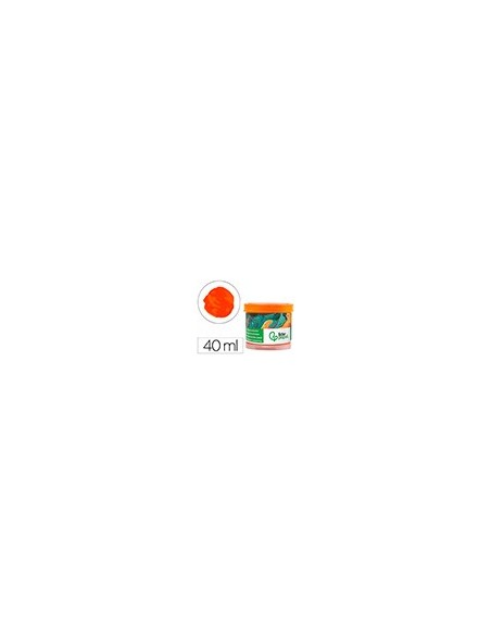 TEMPERA LIDERPAPEL ESCOLAR 40 ML NARANJA