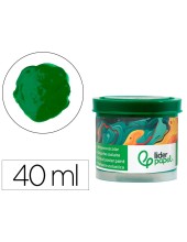 TEMPERA LIDERPAPEL ESCOLAR 40 ML VERDE