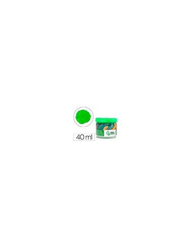 TEMPERA LIDERPAPEL ESCOLAR 40 ML VERDE CLARO