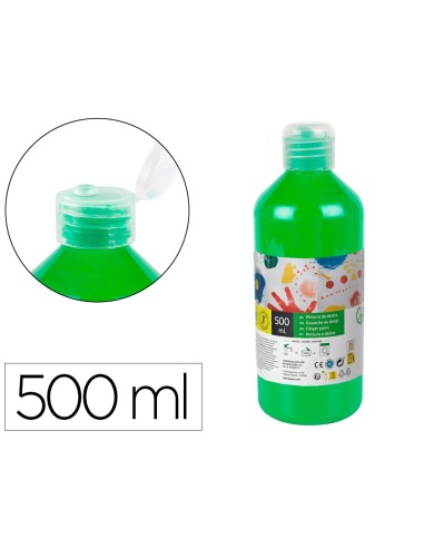 PINTURA DEDOSBOTELLA 500 ML VE.