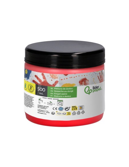 PINTURA DEDOS  TARRINA 500 ML RJ.