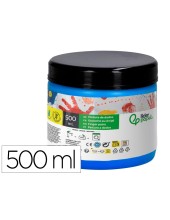 PINTURA DEDOS  TARRINA 500 ML AZ.